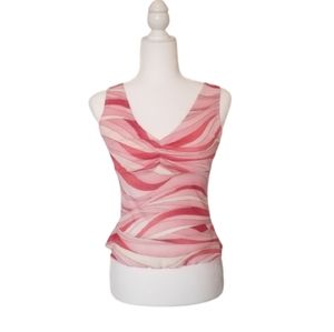 MEDIUM | Women's Sheer Tank Top| by Finesse
